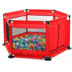 130CM Baby Playpen Child Play Mat Interactive Safety Gate Slide Fence Game Set - Aimall