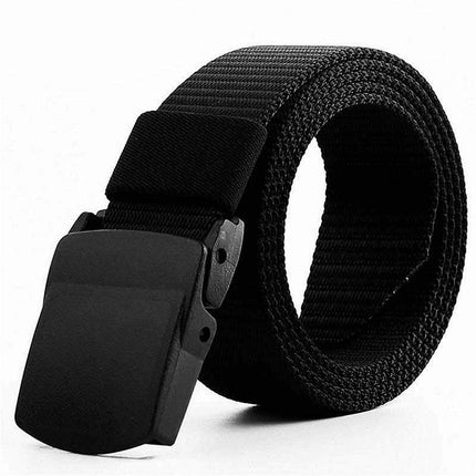 Outdoor Nylon Belt Women Men's Sport Military Tactical Waistband Canvas Web Belt - Aimall