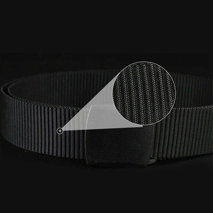 Outdoor Nylon Belt Women Men's Sport Military Tactical Waistband Canvas Web Belt - Aimall