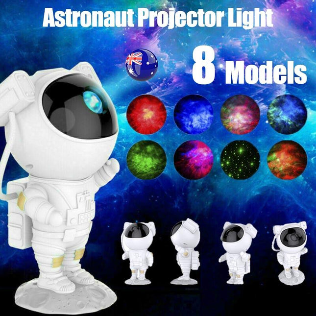 LED Astronaut Projector Light USB Starry Night Light Bedside Table Lamps 2022 AU - Aimall