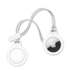 For Apple AirTag Air Tag Lanyard Case Protector Protective Cover Shell Key Chain - Aimall