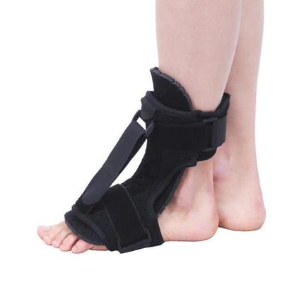 Women Men Adjustable Plantar Fasciitis Night Splint Foot Drop Support Brace Belt - Aimall