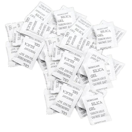 Up to2000x 1g Silica Gel Packets Moisture Absorber Desiccant Reusable Food Grade - Aimall