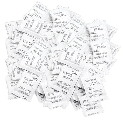 Up to2000x 1g Silica Gel Packets Moisture Absorber Desiccant Reusable Food Grade - Aimall