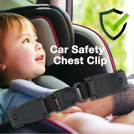 Baby Car Safety Seat Strap Clip Harness Chest Belt Child Buggy Buckle Lock AU - Aimall