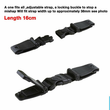 Baby Car Safety Seat Strap Clip Harness Chest Belt Child Buggy Buckle Lock AU - Aimall