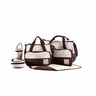 5Pcs Mummy Handbag Diaper Bags Set Shoulder Baby Nappy Changing Bag Travel ACB - Aimall