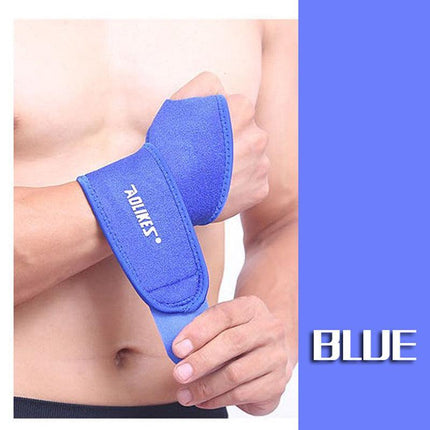 AOLIKES Wrist Support Splint Brace Protection Strap Carpel Tunnel Pain Relief - Aimall
