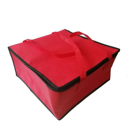 Pizza Delivery Bag Insulated Thermal Food Container Backpack Storage Insulated - Aimall