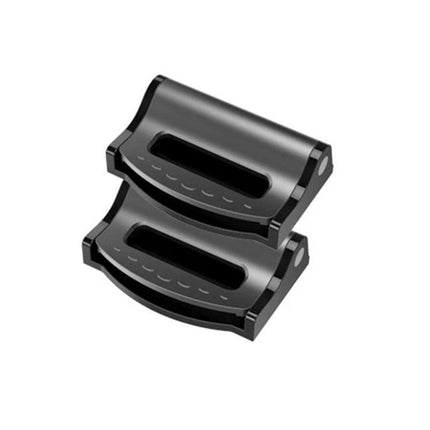 2PCS Car Safety Seat Belt Clip Adjuster Buckle Strap Stopper Clamps Safe Comfort - Aimall