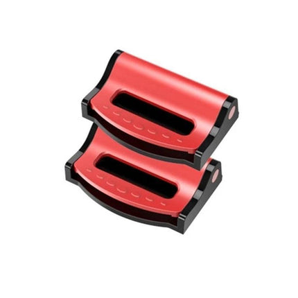 2PCS Car Safety Seat Belt Clip Adjuster Buckle Strap Stopper Clamps Safe Comfort - Aimall