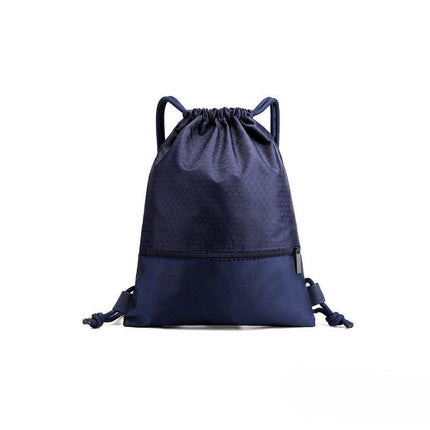 Backpack Sport Pack String Tote Gym Bag Cinch Sack School Drawstring Capacity AU - Aimall