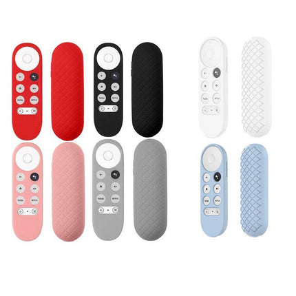 Silicone Case Protective Cover Shell For Google Chromecast TV 2020 Voice Remote - Aimall