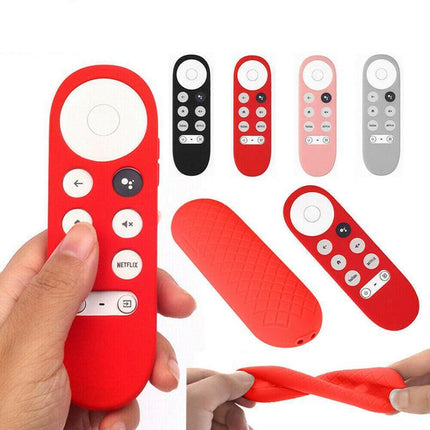 Silicone Case Protective Cover Shell For Google Chromecast TV 2020 Voice Remote - Aimall
