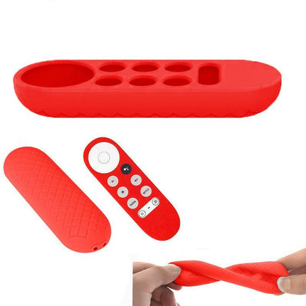Silicone Case Protective Cover Shell For Google Chromecast TV 2020 Voice Remote - Aimall