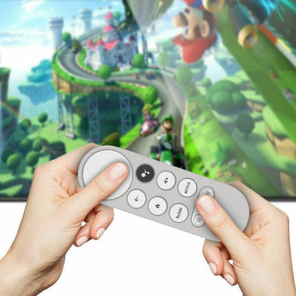 Silicone Case Protective Cover Shell For Google Chromecast TV 2020 Voice Remote - Aimall