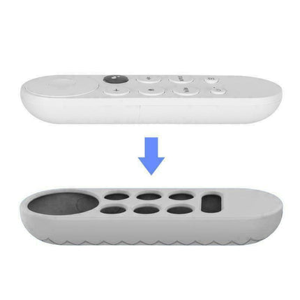 Silicone Case Protective Cover Shell For Google Chromecast TV 2020 Voice Remote - Aimall