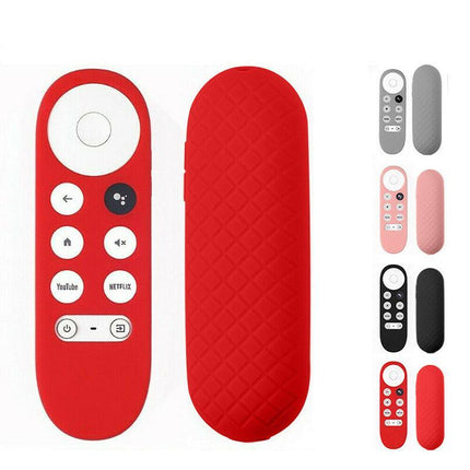 Silicone Case Protective Cover Shell For Google Chromecast TV 2020 Voice Remote - Aimall