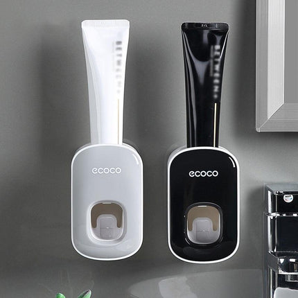 Ecoco Wall mount auto ands Free Toothpaste Dispenser Automatic Toothpaste Squeez - Aimall