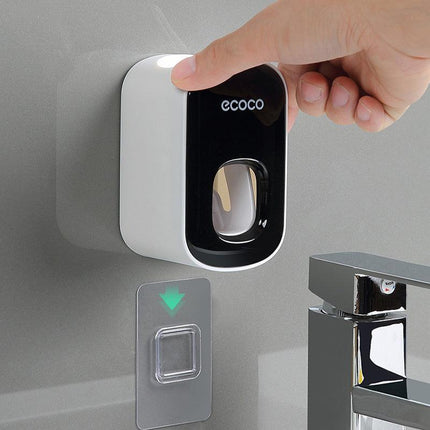 Ecoco Wall mount auto ands Free Toothpaste Dispenser Automatic Toothpaste Squeez - Aimall