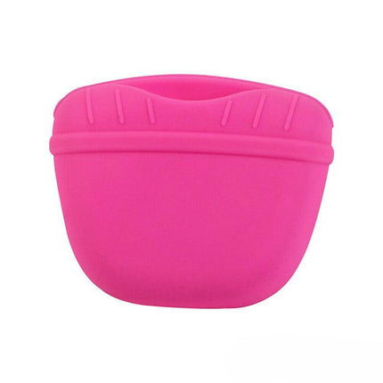 Pet Silicone Training Treat Bag Pouch with Clip Waist Pack Feed Feed Dog AU - Aimall