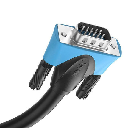 JASOZ VGA 15pin Male to SVGA Male Cable PC Monitor Extension HDTV Computer LCD - Aimall