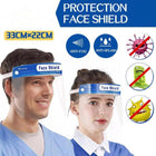 10 PCS Full Face Cover Protection Safety Mask Shield Clear Glasses Anti-Fog AU - Aimall