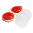 Egg Poacher Microwave Oven Kitchen Novelty Gadgets Sandwich Breakfast Cooker AU - Aimall