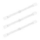 3PCS Lady Nonslip Elastic Adjustable Band Bra Strap Holder Strap Racer Back Clip - Aimall