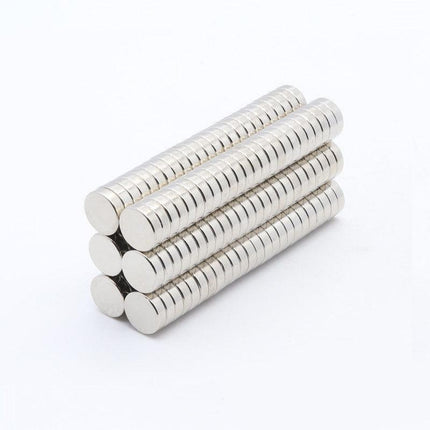 Up to 500pcs Rare Earth Strong Magnet Disc Round Cylinder Neodymium N50 10 x 2mm - Aimall