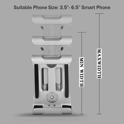 360° Rotate Aluminum Bike Bicycle Handlebar Mobile Phone Holder Mount Universal - Aimall
