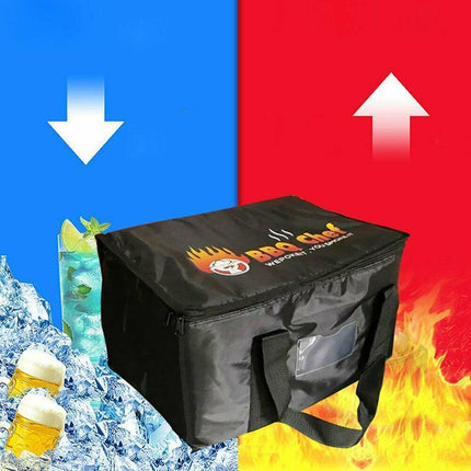 16/28/50L Insulated Food Delivery Bag Pizza Takeaway Thermal Bag StorageAUStock - Aimall