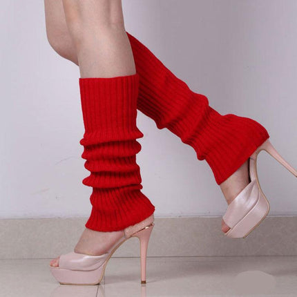 Leg Warmers Legging Socks Knitted Womens Ladies 80s Dance Disco Party Costume AU - Aimall