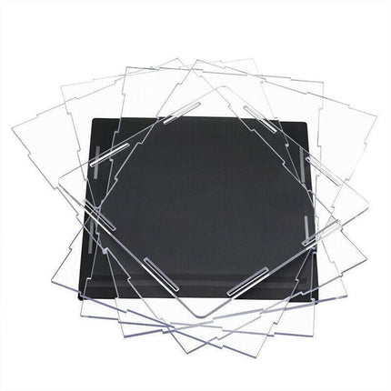Acrylic Display Case Clear Box Dustproof Large Self-Install Cars Trucks 40cmH AU - Aimall