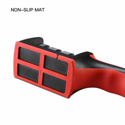 AU Knife Sharpener 3 Stage Kitchen Diamond Sharp Knives Scissor Sharpening Tool - Aimall