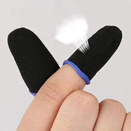 12PCS Gaming Finger Sleeve Mobile Screen Game Controller Sweatproof Gloves AU - Aimall