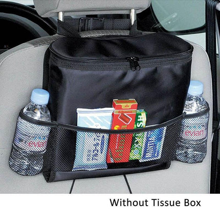 2x set Car Seat Back Organiser Multi Pocket Storage Bag Organizer Holder Travel - Aimall