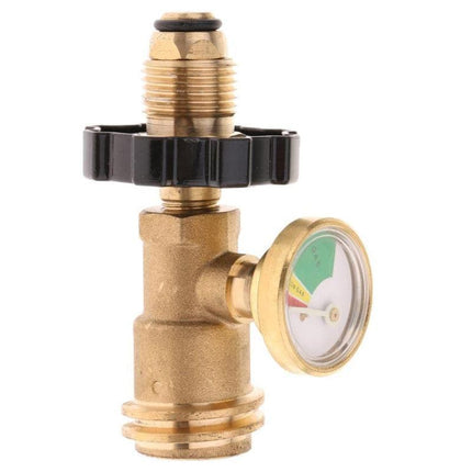 High Low Gas Pressure Gauge Level Indicator POL Propane Lpg Bottle Cylinder AU - Aimall