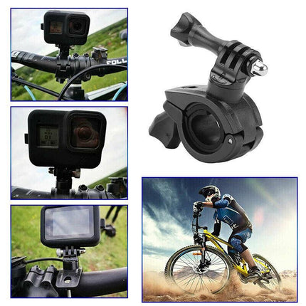 Handlebar Mount Holder Clamp For Gopro Hero 9 8 7 6 5 Bicycle Bike Motorcycle AU - Aimall