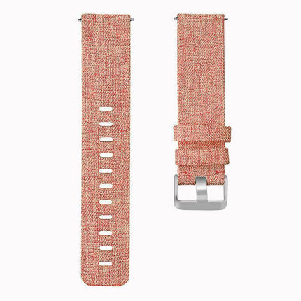 Replacement Band For Fitbit Versa 2 Fabric Canvas Watch Strap Wristband - Aimall
