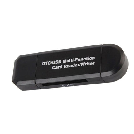 Micro USB OTG to USB 2.0 Adapter SD TF Micro Card Reader For PC Mobile Phone AU - Aimall