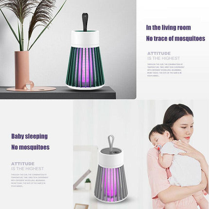 Electric Mosquito Killer Lamp Insect Catcher Fly Bug Zapper Trap LED UV Mozzie - Aimall