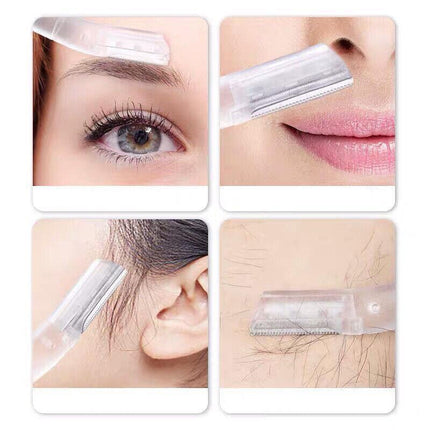 3PCS Eyebrow Razor Set Pro Trimmer Women's Sharper Facial Blade Hair Shaving AU - Aimall