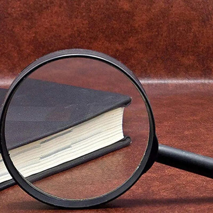 10CM Large Magnifying Glass Magnifier Handheld Loupe Reading Optical Clarity AU - Aimall