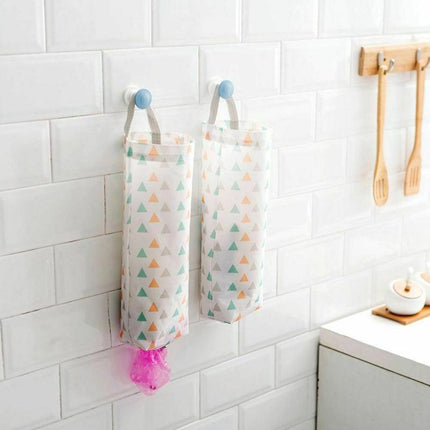 Plastic Bag Bags Hanger Organizer Storage Kitchen Trash Garbage Dispenser Holder - Aimall