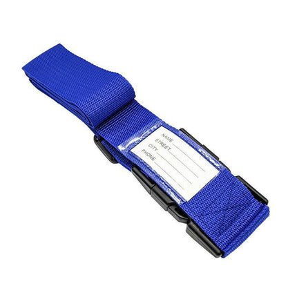 Luggage Strap Code Password Travel Suitcase Secure Lock Safe Nylon Packing Belt - Aimall