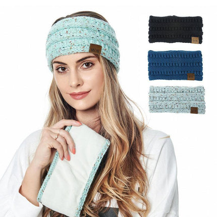 Knitted Knot Headband Head Wrap Ear Hair Band Winter Crochet Turban Women nbm AU - Aimall