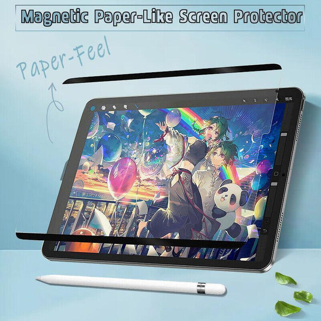 Magnetic Paper Film Like Screen Protector For iPad Pro11 mini Air 4 9.7 10.2 AU - Aimall