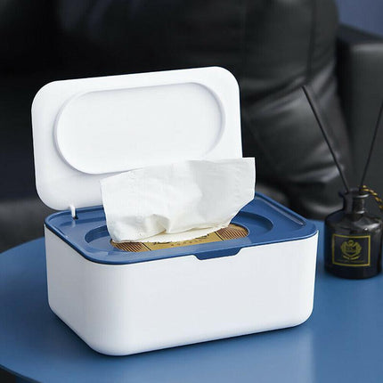 Mask Storage Case Tissue Box Wet Paper Holders Organiser Holder Covers Dispenser - Aimall