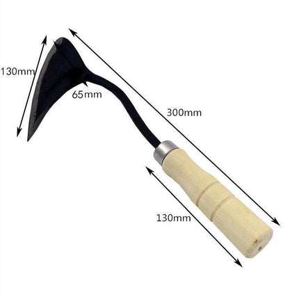 Homi Korean Traditional Plow Hoe Farming Garden Digging Hand Tool YoungJu DaeJan - Aimall
